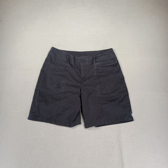 Eddie Bauer First Ascent Cargo Shorts Women's Size 4 Gray Gorpcore Outdoor - Picture 1 of 13